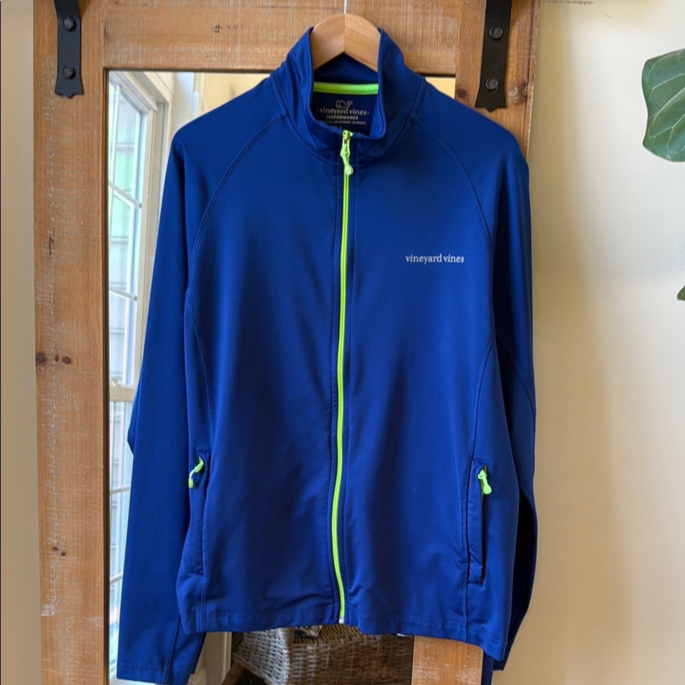 Vineyard Vines Performance Full Zip Jacket Size L